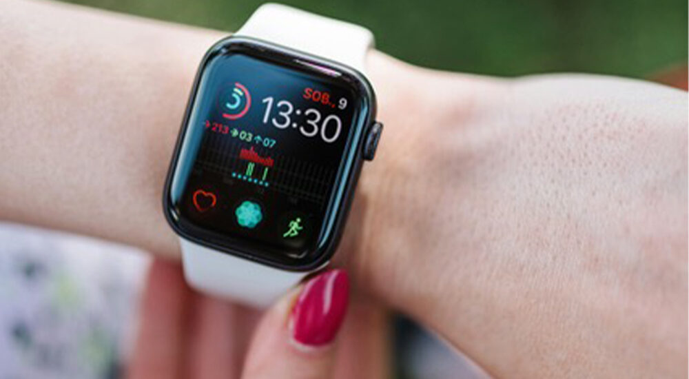 Uhr zum Tracken von Gesundheitsdaten