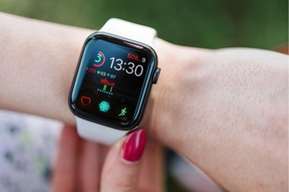 Uhr zum Tracken von Gesundheitsdaten